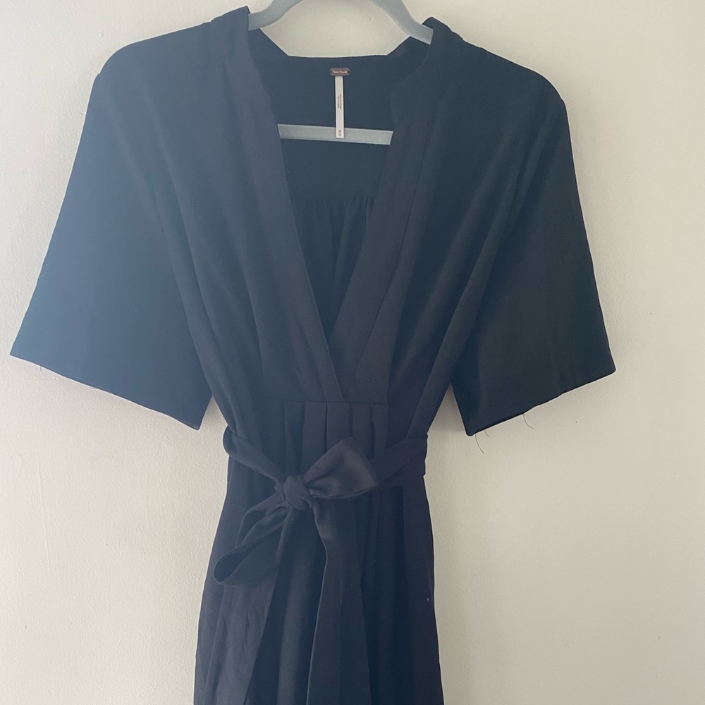 Free people wrap dress mini